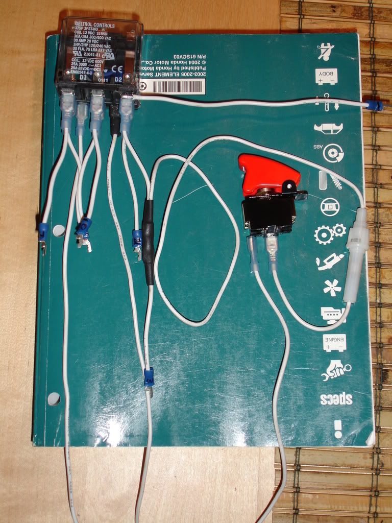 Hazard switch relocation due to Drive+Play - Honda Element Owners Club